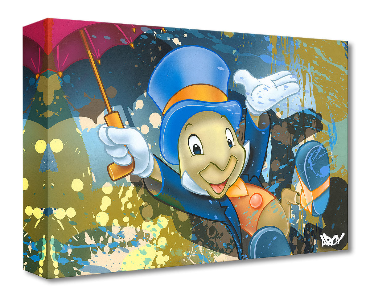 Jiminy Cricket -  Disney Treasure On Canvas